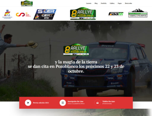 En marcha la nueva web de la prueba.